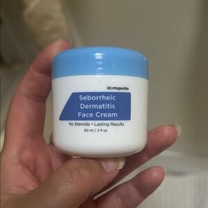 Blue and White Face Moisturizer